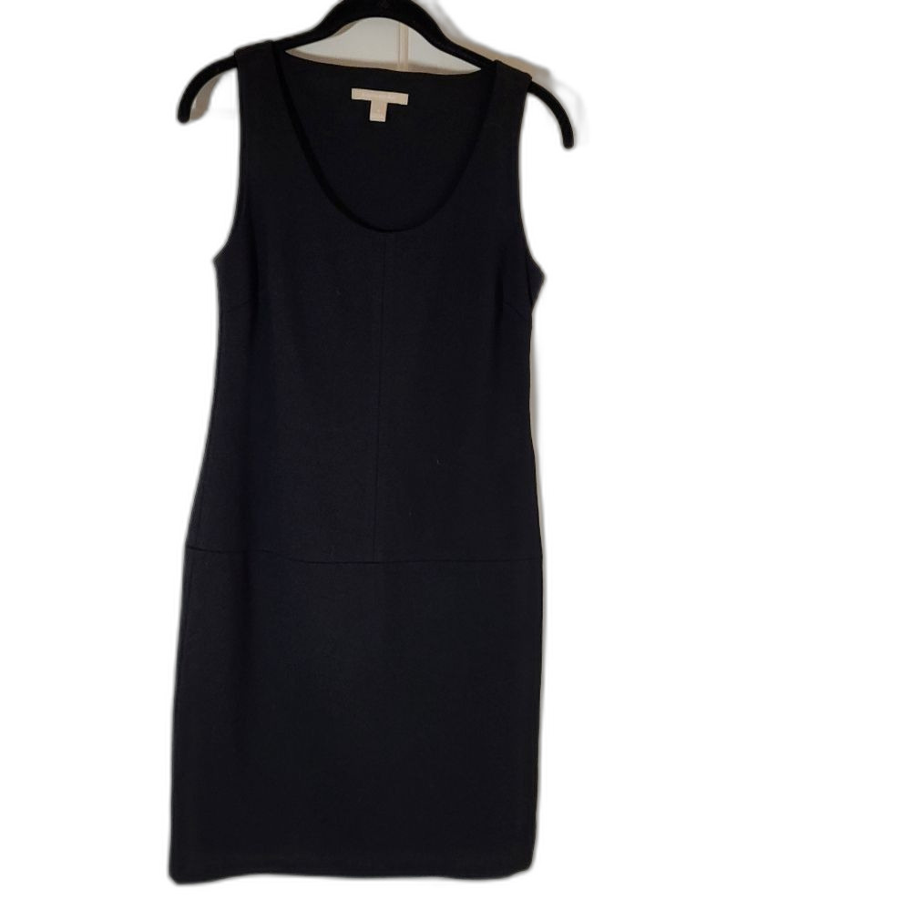 Banana Republic Black Dress with Gold Side Zipper Size 2